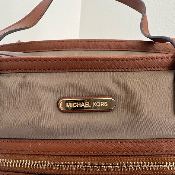 Michael Kors Tan and Brown Tote Bag - Picture 3 of 4